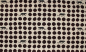 Preview: Kokka Echino Cotton Sailcloth Heavyweight Canvas Panther dunkelbraun/natur (10 cm)